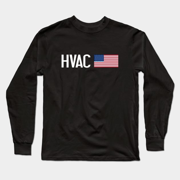 HVAC Long Sleeve T-Shirt by Jared S Davies